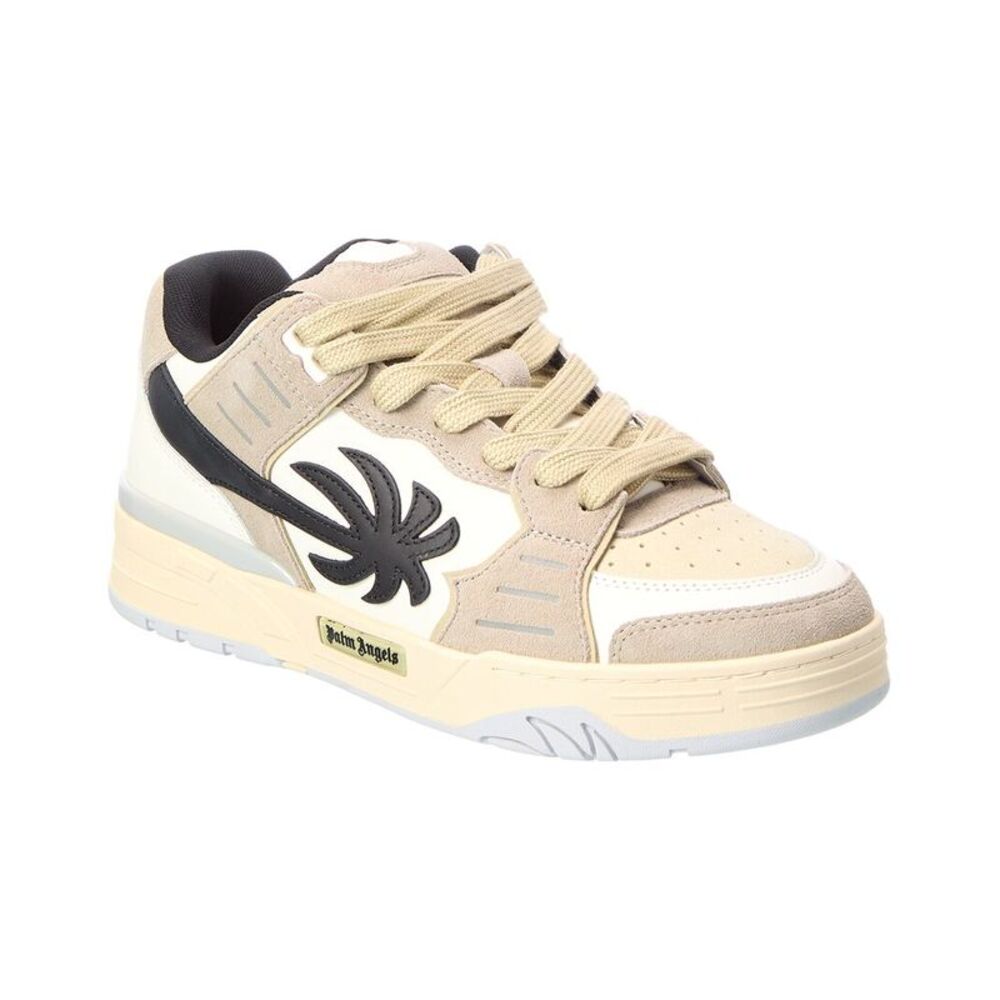Palm Angels Venice Suede Sneaker, White